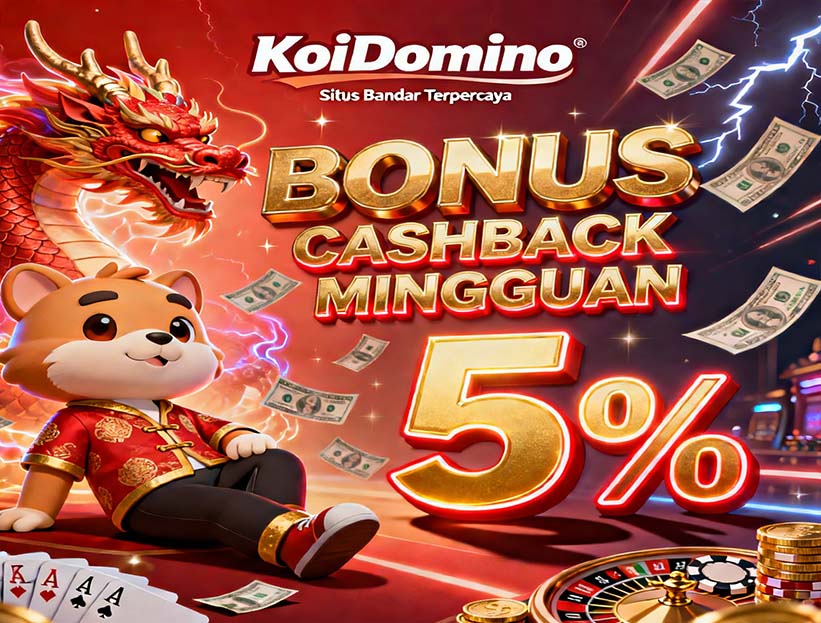 KoiDomino Slot BSI Online Resmi Peluang Menang Tinggi